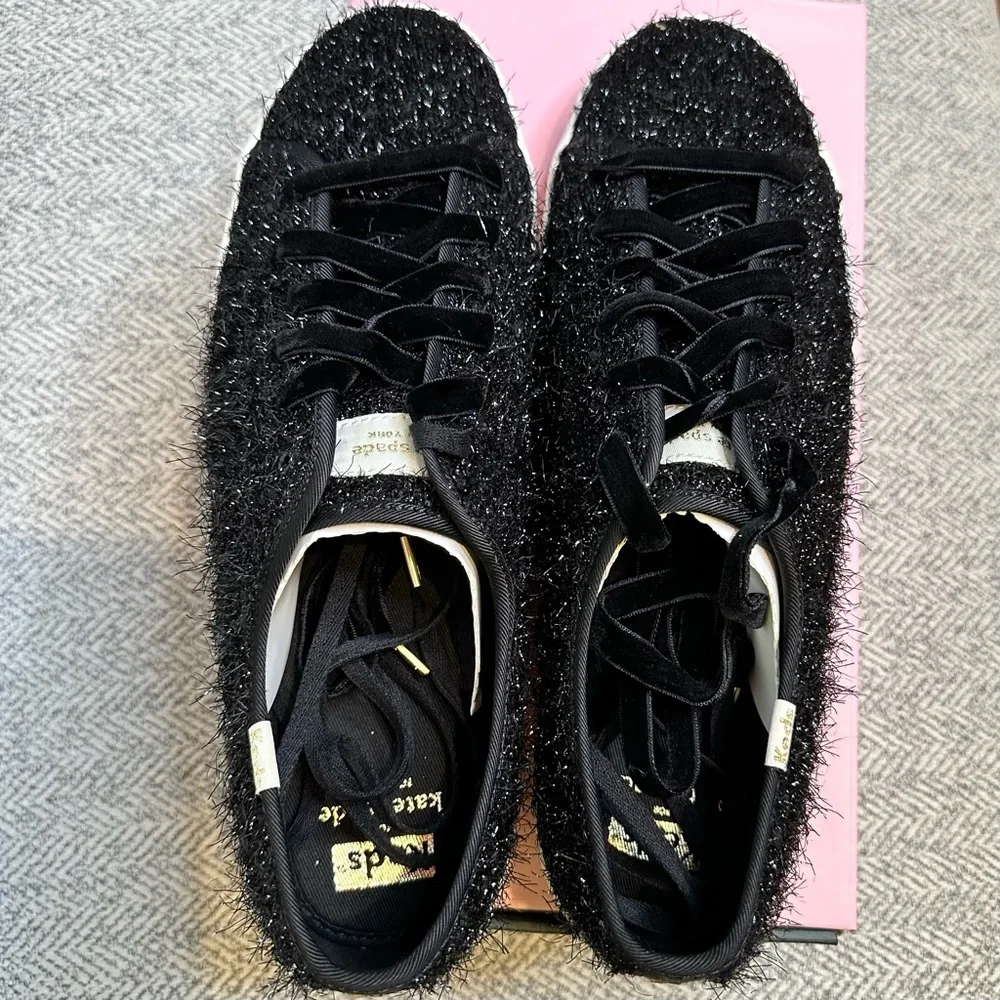 KATE SPADE‎ NY FOR KEDS KICKSTART TINSEL SNEAKERS NEW IN BOX SZ 11M